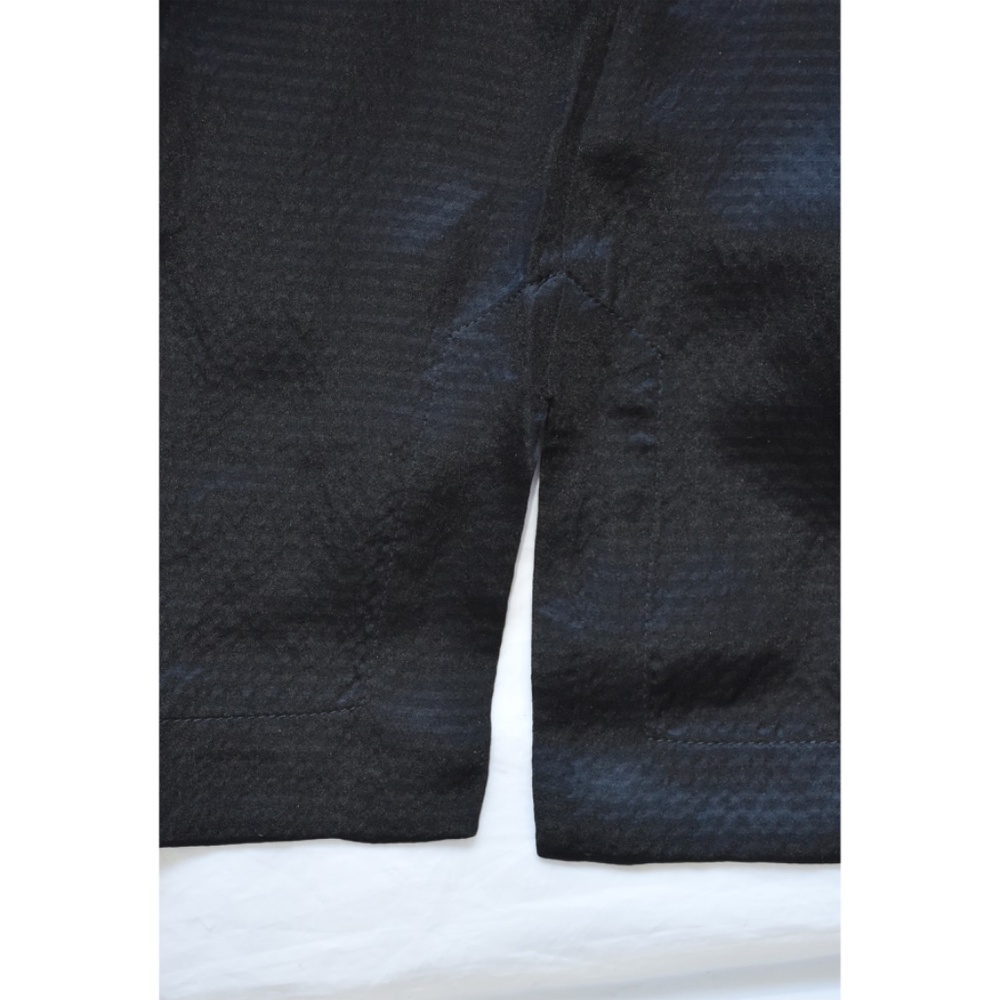 ATM WOMEN NWT HAMMERED SILK S/S CROPPED BLACK BLOUSE. SIZE S - Picture 12 of 14